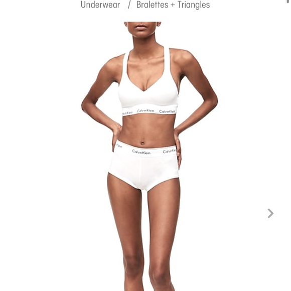 Calvin Klein padded bralette - Picture 3 of 5